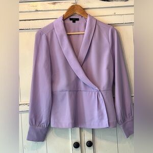 EUC Lilac Colored J Crew Top Size 8